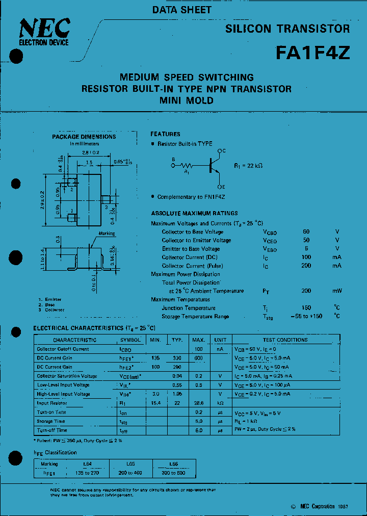 FA1F4Z_157745.PDF Datasheet