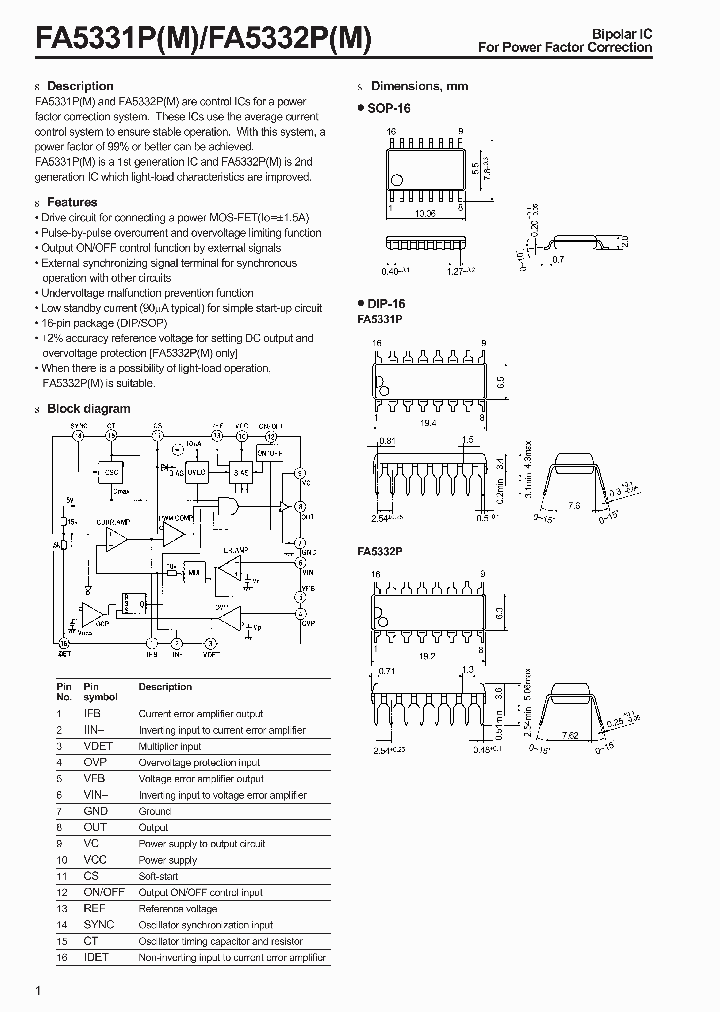 FA5332P_25036.PDF Datasheet