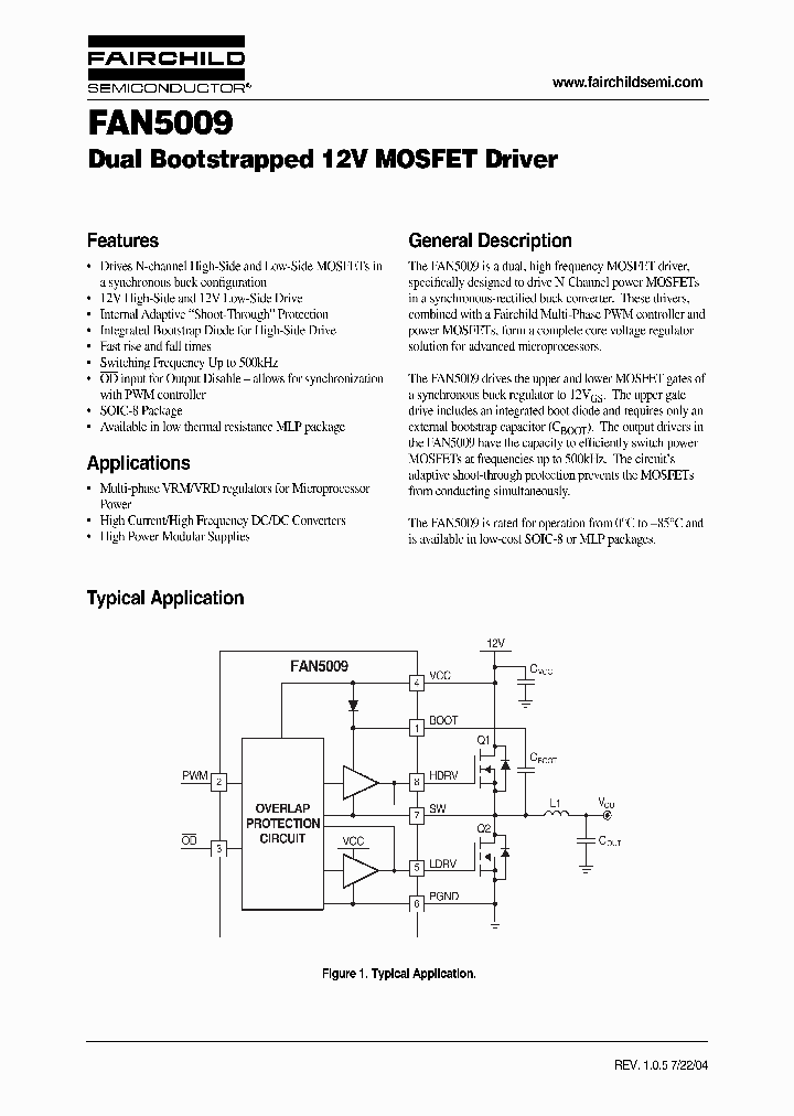 FAN5009MX_194564.PDF Datasheet