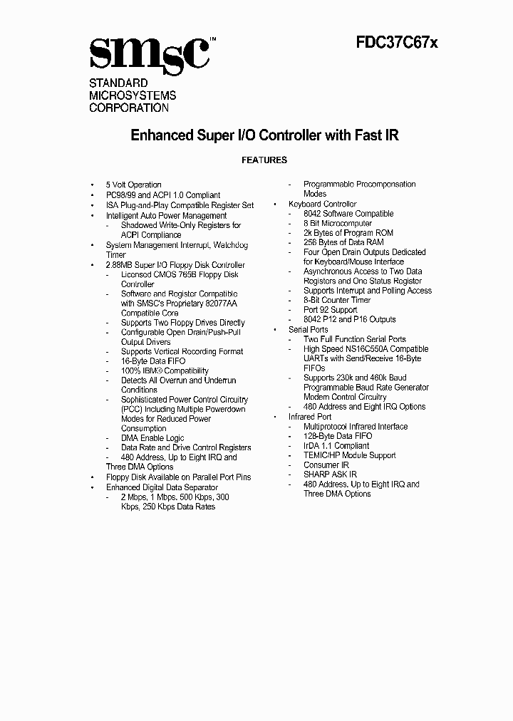 FDC37C67X_105993.PDF Datasheet