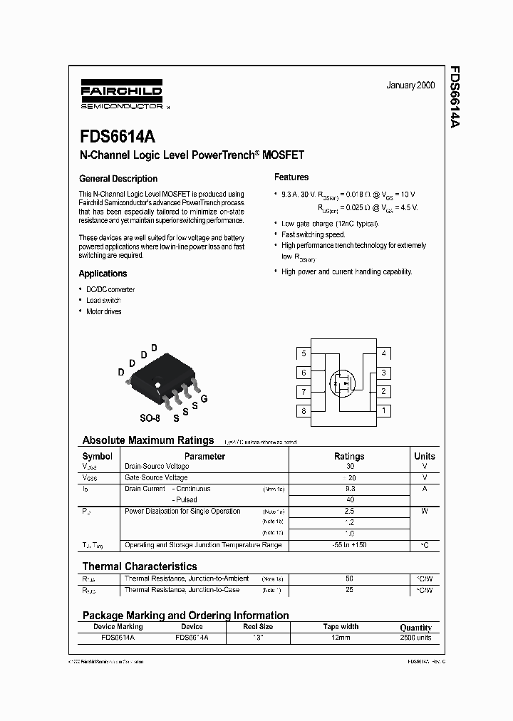 FDS6614A_135800.PDF Datasheet