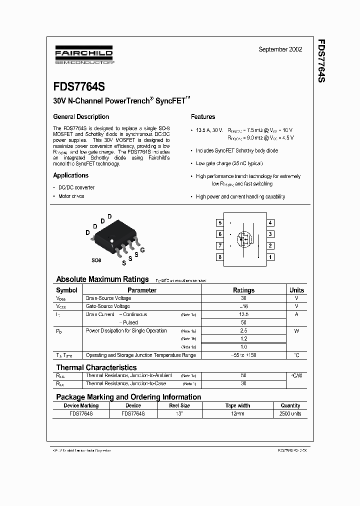 FDS7764S_137053.PDF Datasheet