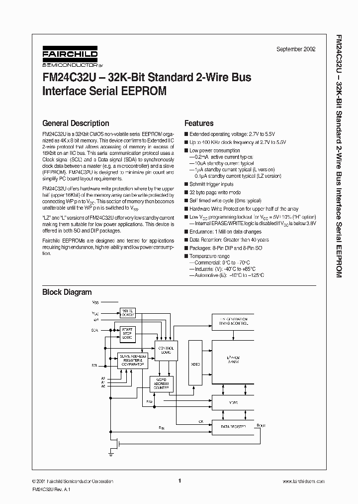 FM24C32_134367.PDF Datasheet