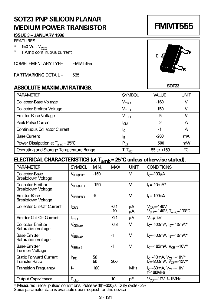 FMMT555_123277.PDF Datasheet