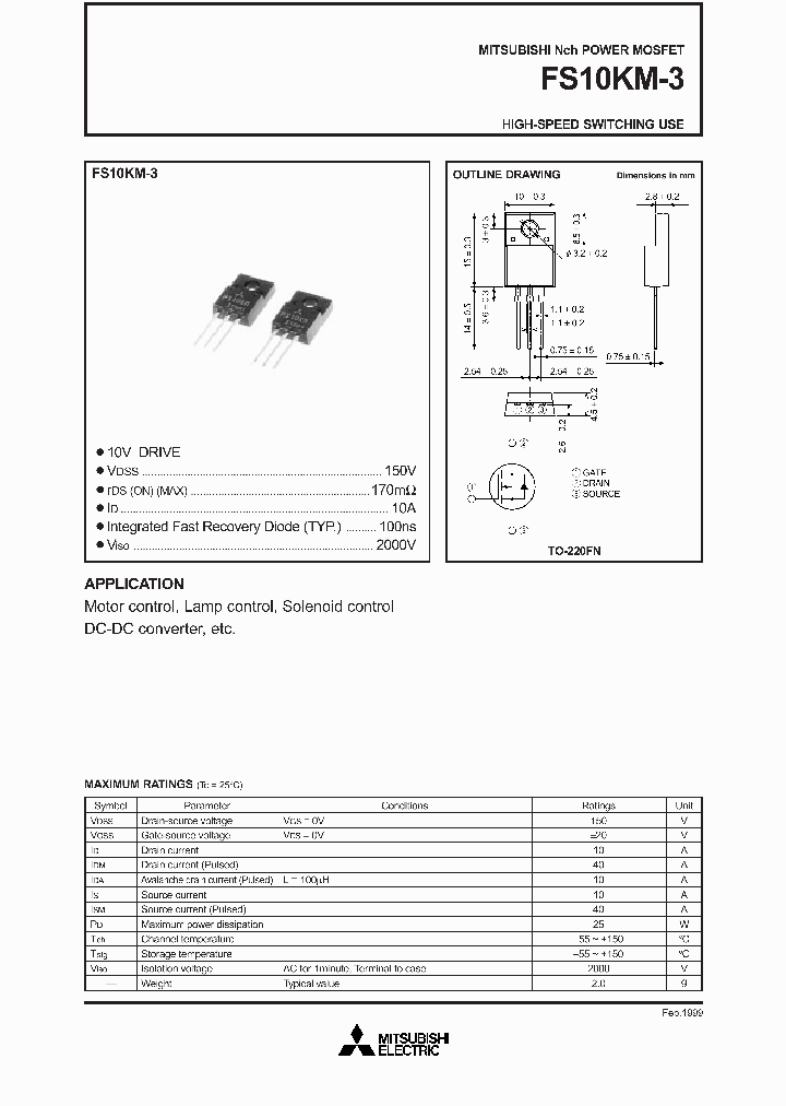 FS10KM_187851.PDF Datasheet