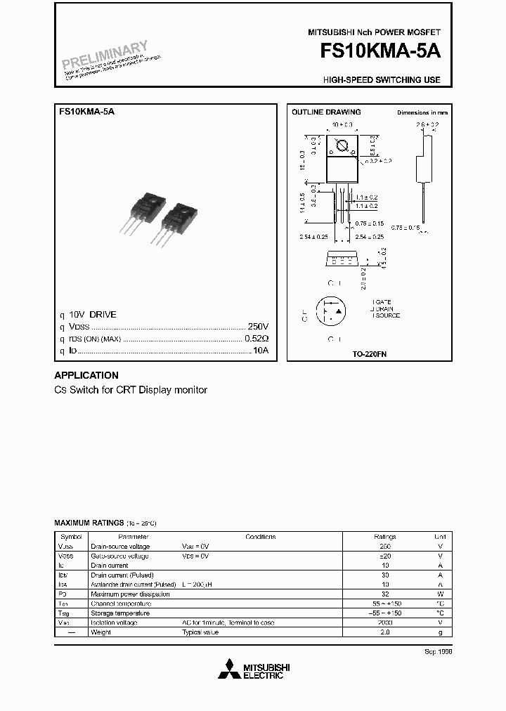 FS10KMA-5A_187862.PDF Datasheet