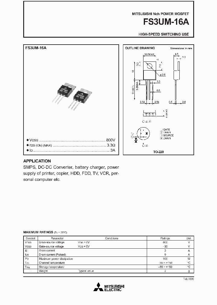 FS3UM-16_59830.PDF Datasheet