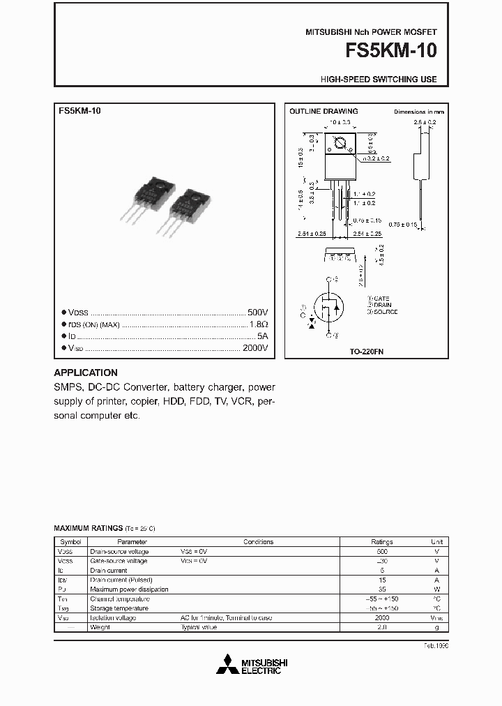 FS5KM-10_184970.PDF Datasheet