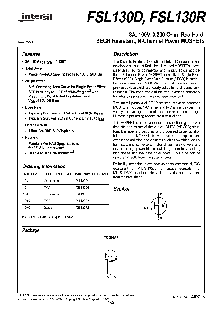 FSL130D_137742.PDF Datasheet