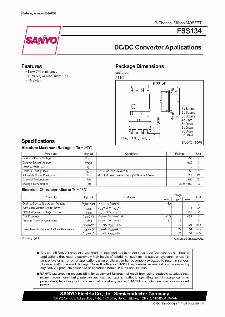 FSS134_110810.PDF Datasheet