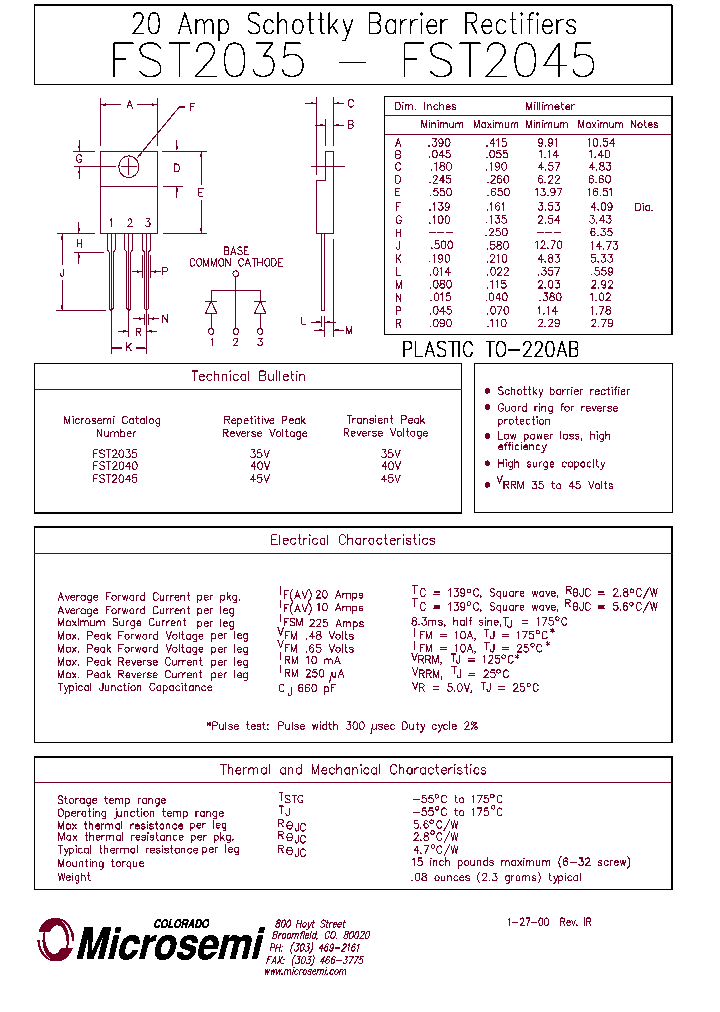 FST2045_11205.PDF Datasheet