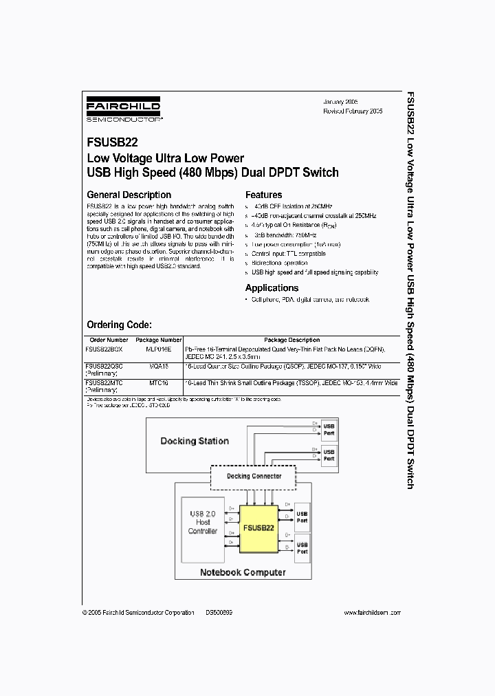 FSUSB22_58898.PDF Datasheet