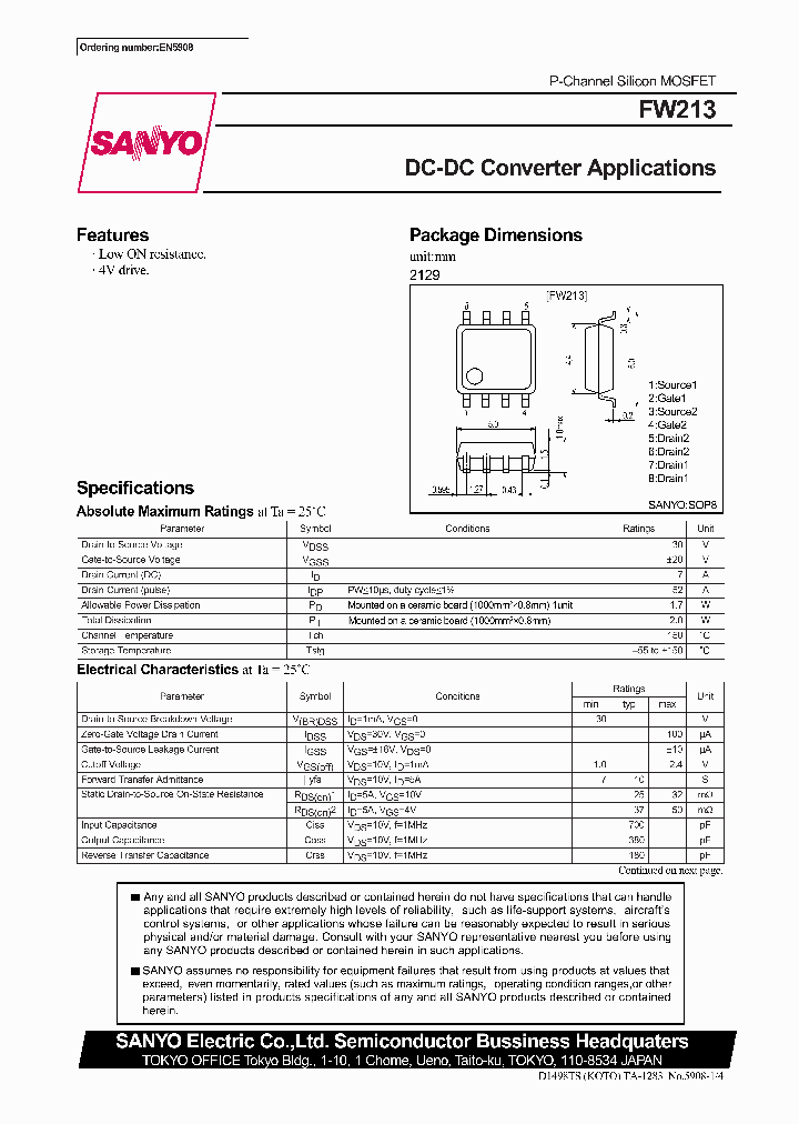 FW213_53190.PDF Datasheet