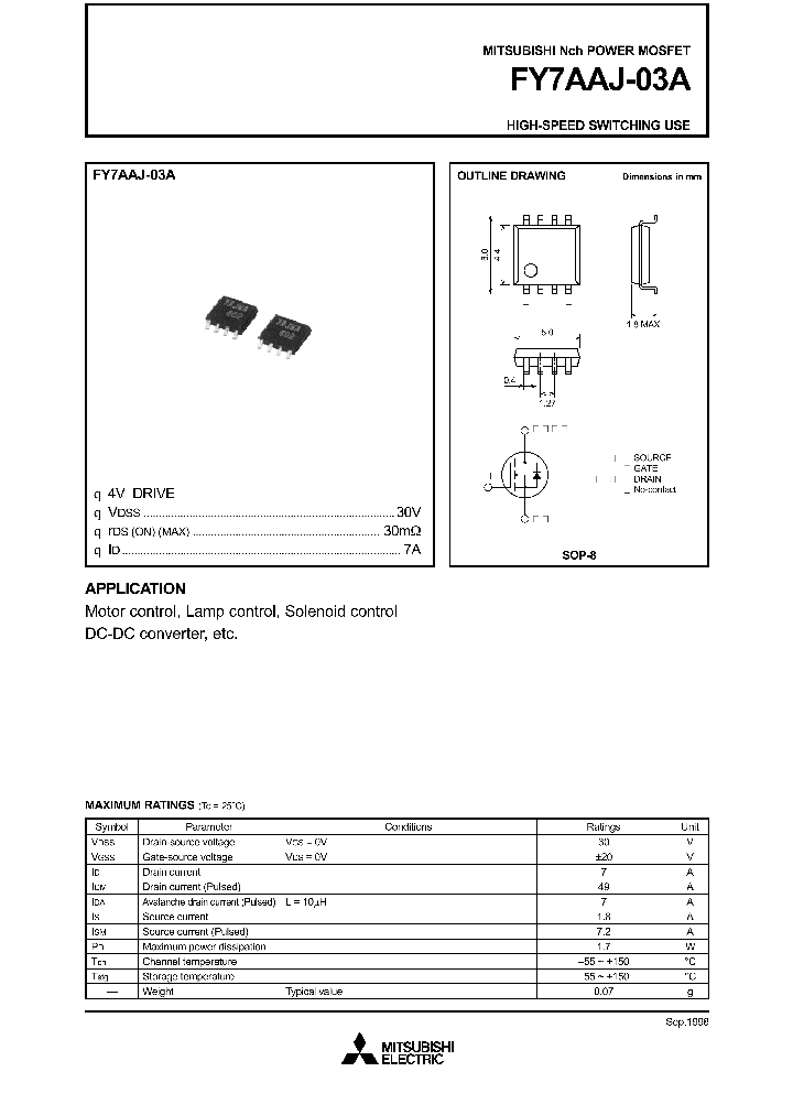 FY7AAJ-03A_88889.PDF Datasheet