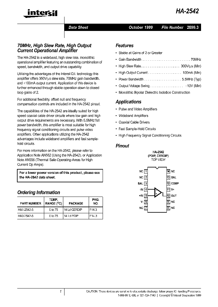 HA1-2542-5_123177.PDF Datasheet