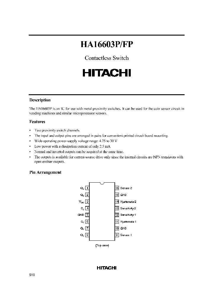 HA16603_25820.PDF Datasheet