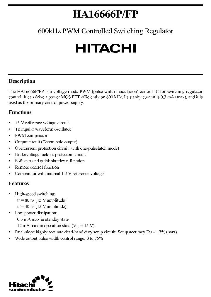 HA16666_25825.PDF Datasheet