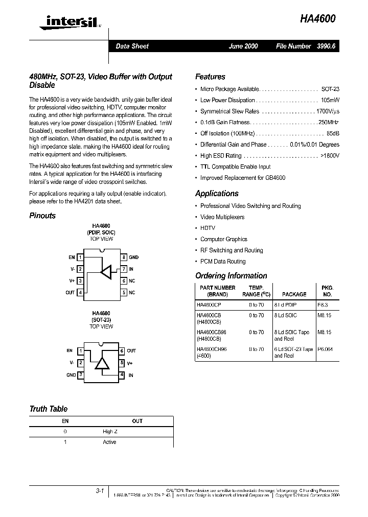 HA4600_116619.PDF Datasheet