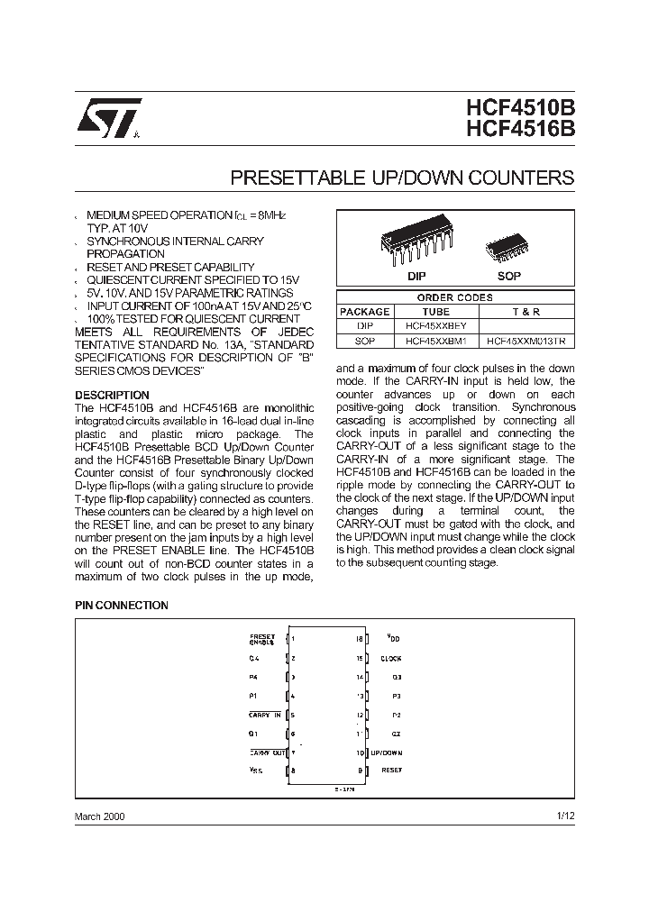 HCF4510_25840.PDF Datasheet