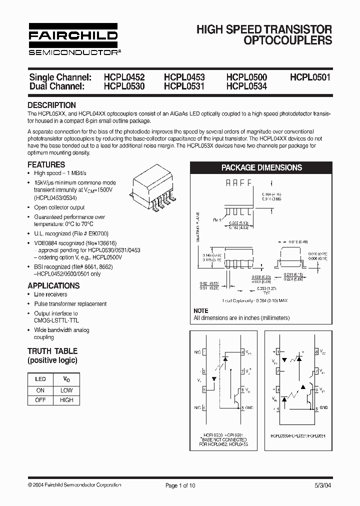 HCPL0500_104802.PDF Datasheet