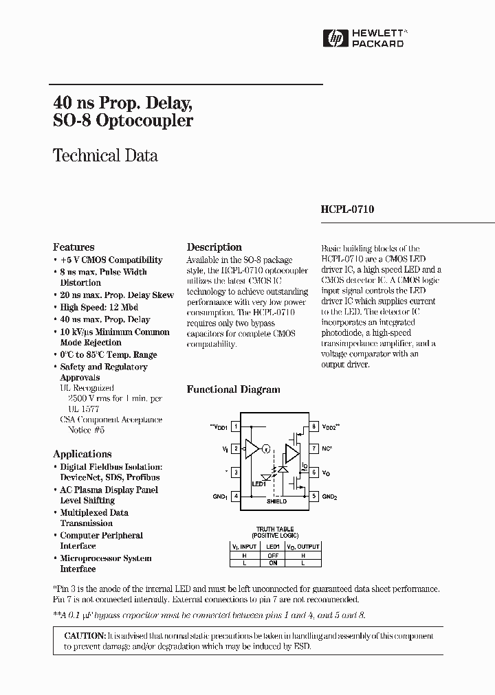 HCPL-0710_2683.PDF Datasheet