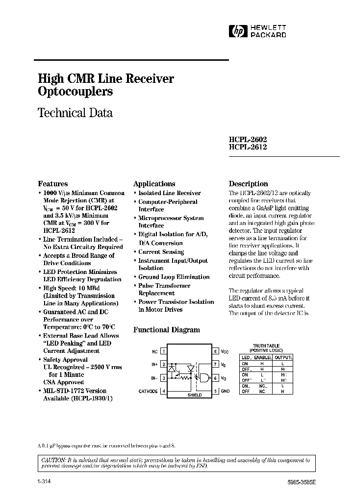 HCPL-2602_92397.PDF Datasheet