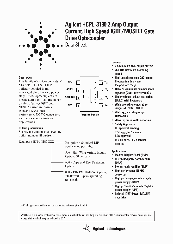 HCPL3180_86602.PDF Datasheet