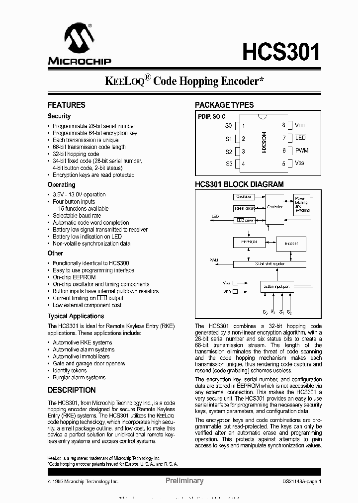 HCS301_189931.PDF Datasheet