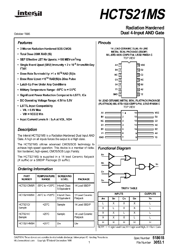 HCTS21D_64316.PDF Datasheet
