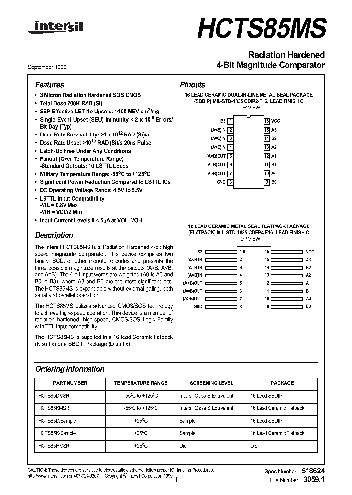HCTS85D_63196.PDF Datasheet