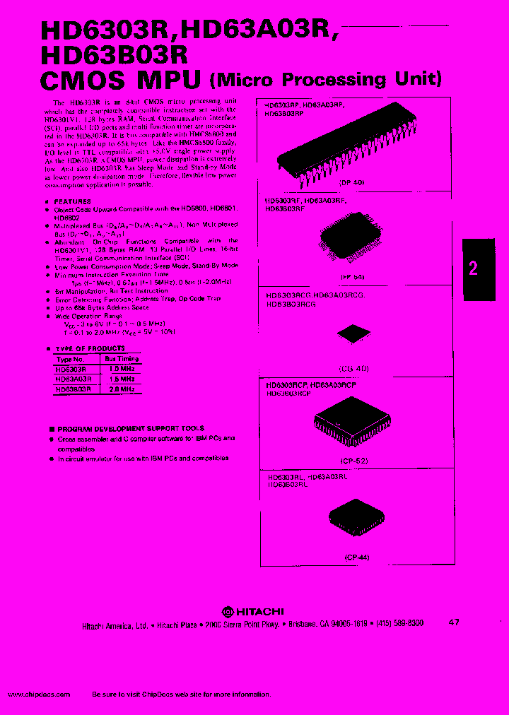 HD63B03R_25951.PDF Datasheet