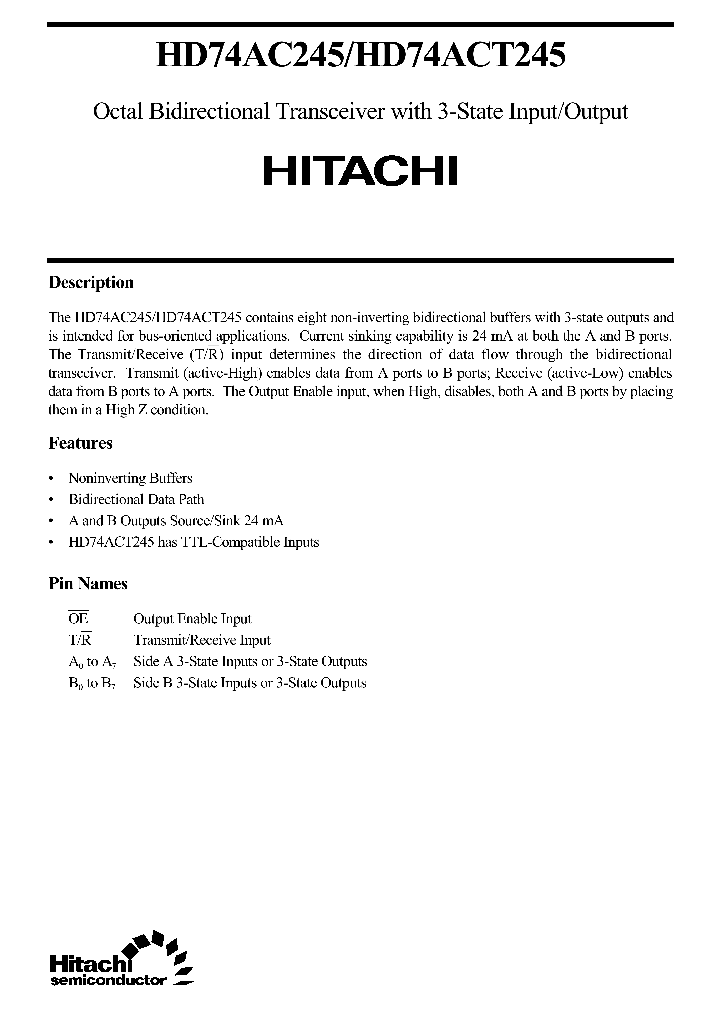 HD74AC245_17760.PDF Datasheet