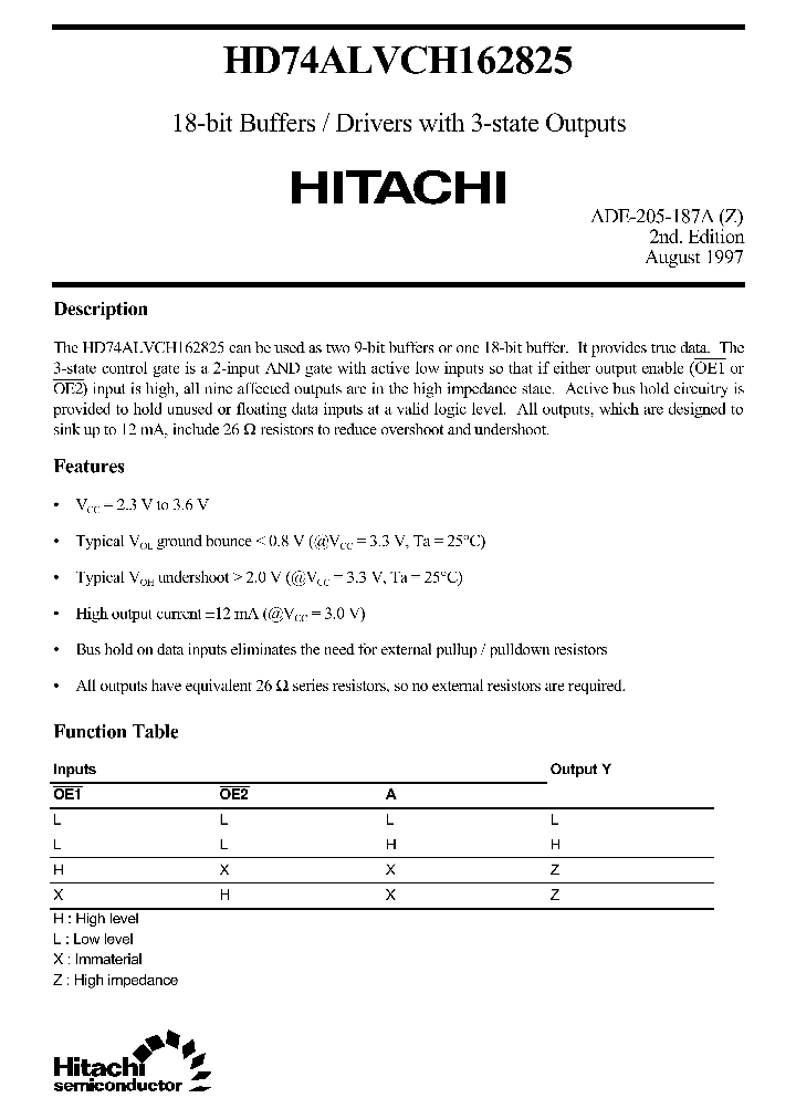 HD74ALVCH162825_25077.PDF Datasheet
