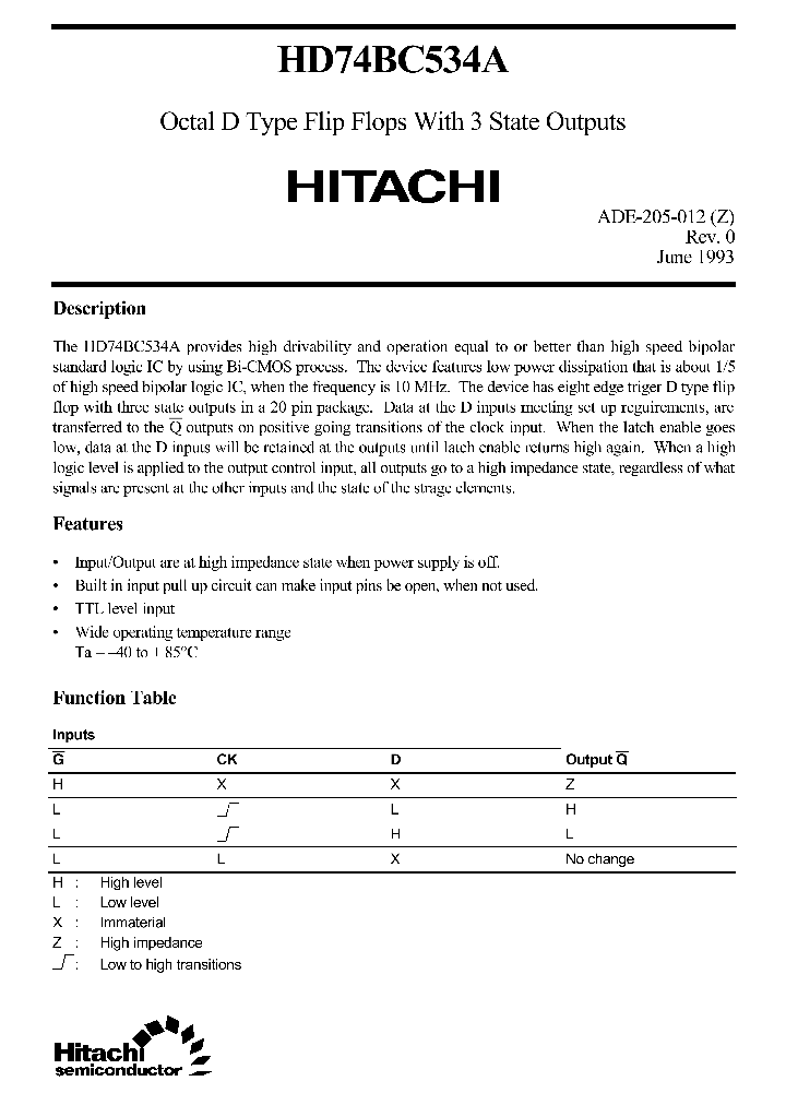 HD74BC534A_145884.PDF Datasheet