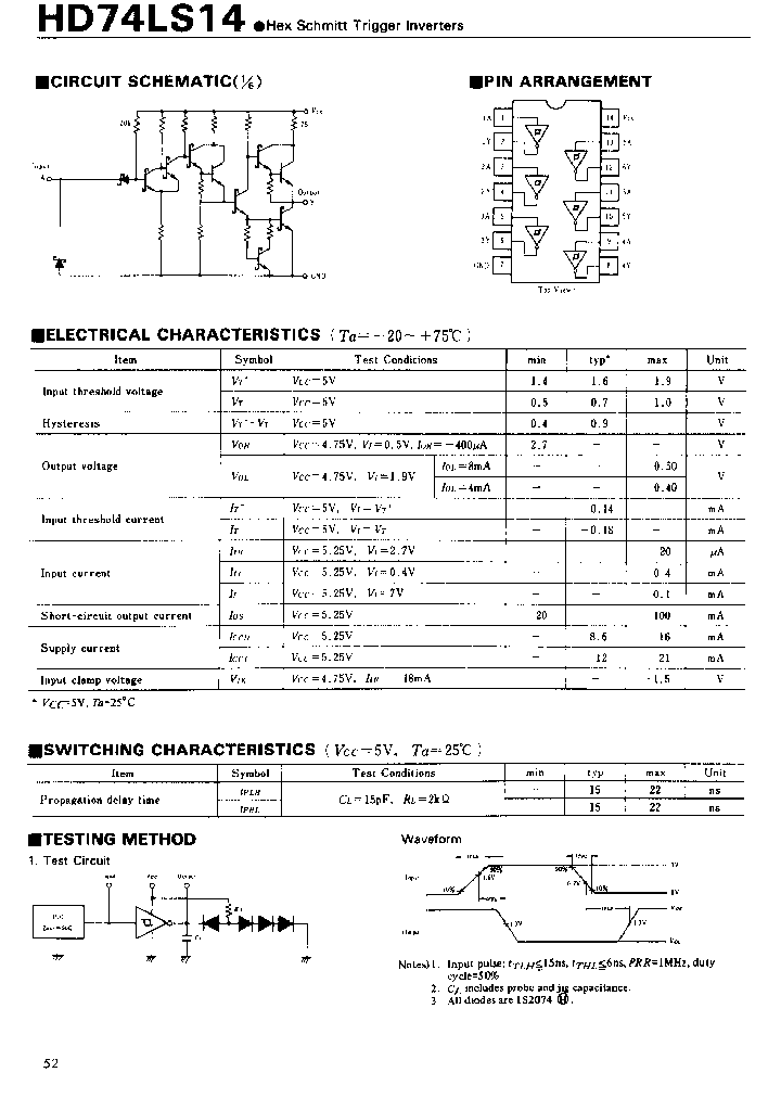 HD74LS14_19134.PDF Datasheet