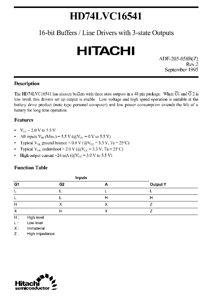 HD74LVC16541_175928.PDF Datasheet