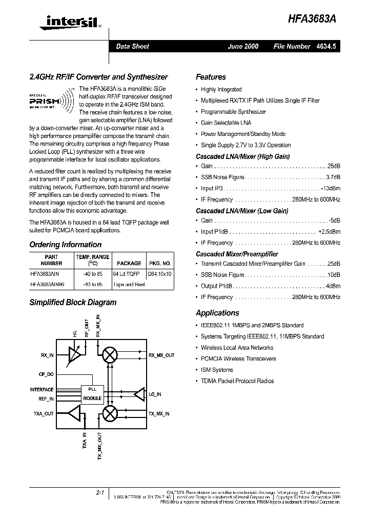 HFA3683A_145100.PDF Datasheet
