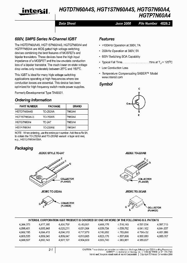 HGT1S7N60A4S_35727.PDF Datasheet