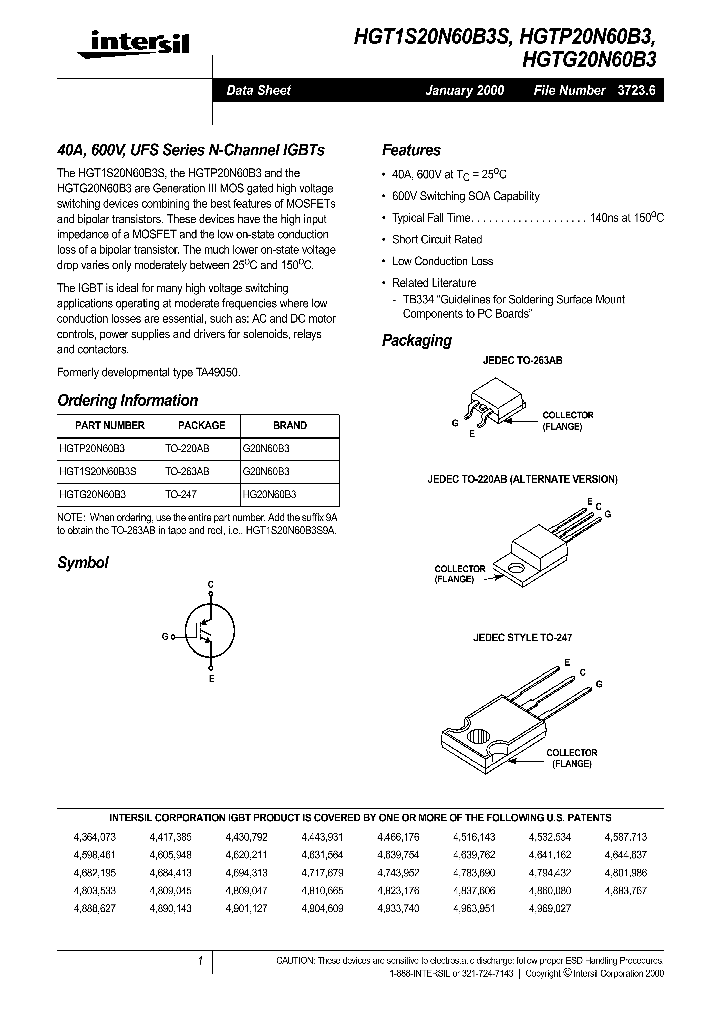 HGT1S20N60B3S_14580.PDF Datasheet