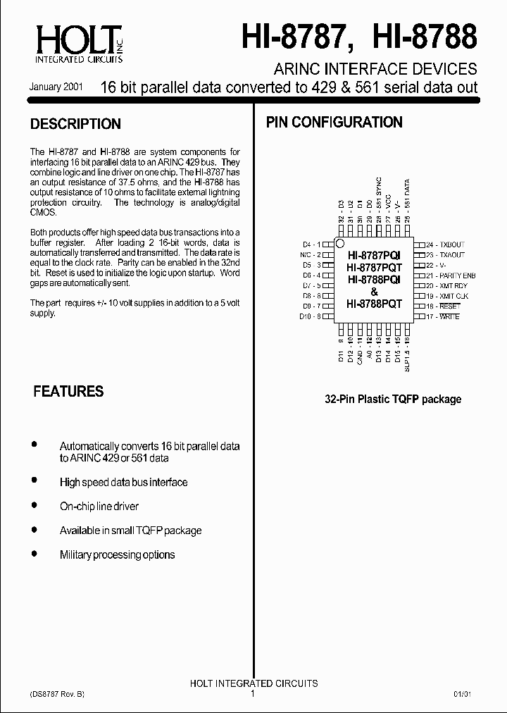 HI-8787_190288.PDF Datasheet