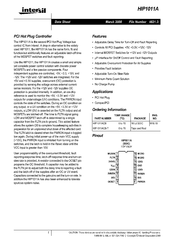 HIP1011A_114746.PDF Datasheet