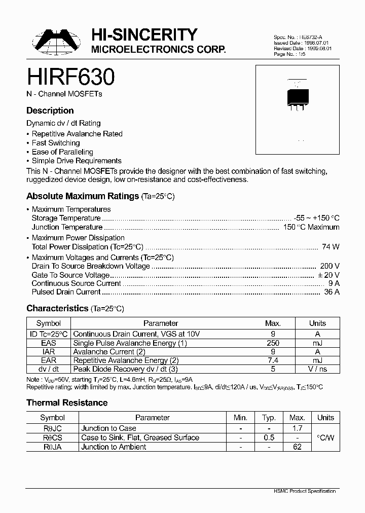 HIRF630_137755.PDF Datasheet