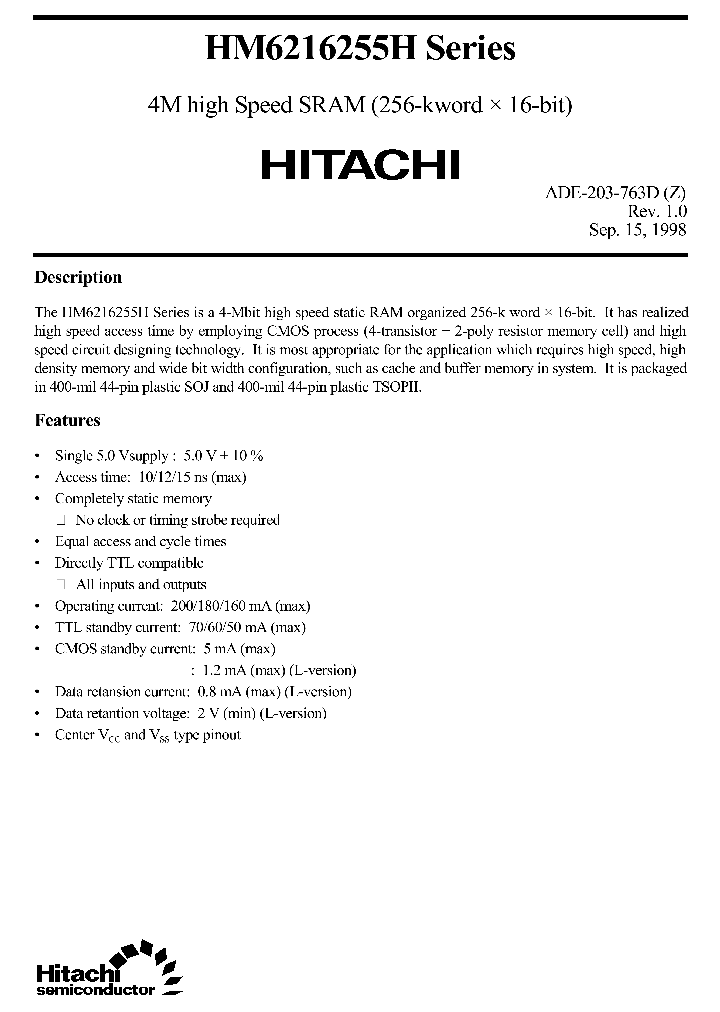 HM6216255H_122305.PDF Datasheet
