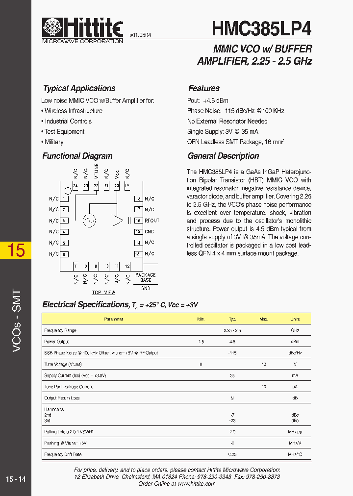 HMC385LP4_152641.PDF Datasheet