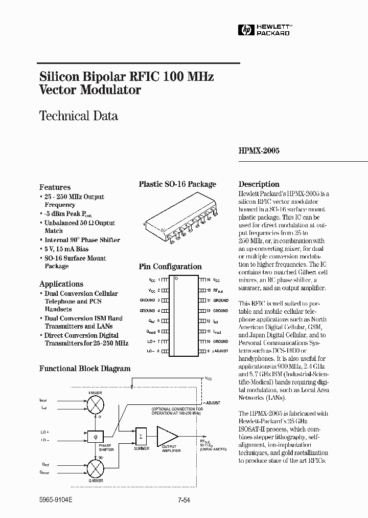HPMX-2005_154065.PDF Datasheet