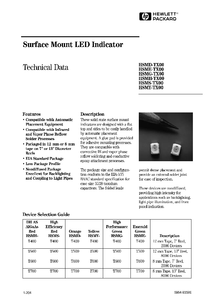 HSMD-TX00_63002.PDF Datasheet