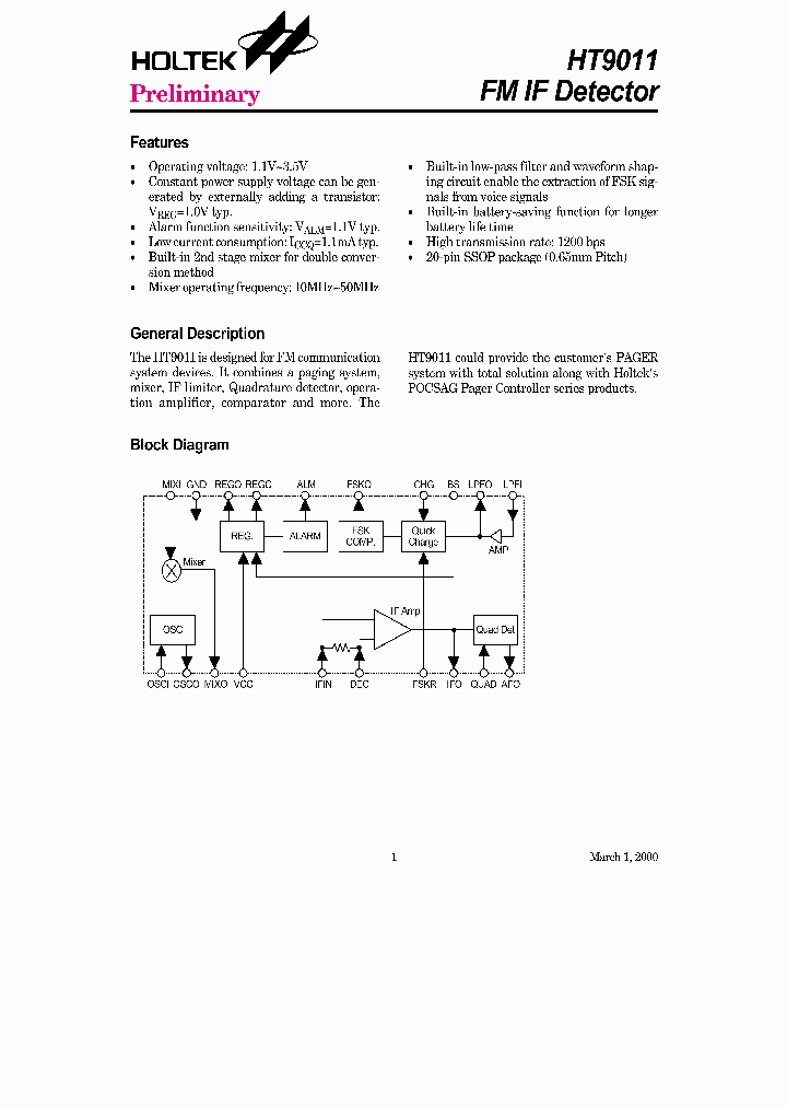 HT9011_117337.PDF Datasheet
