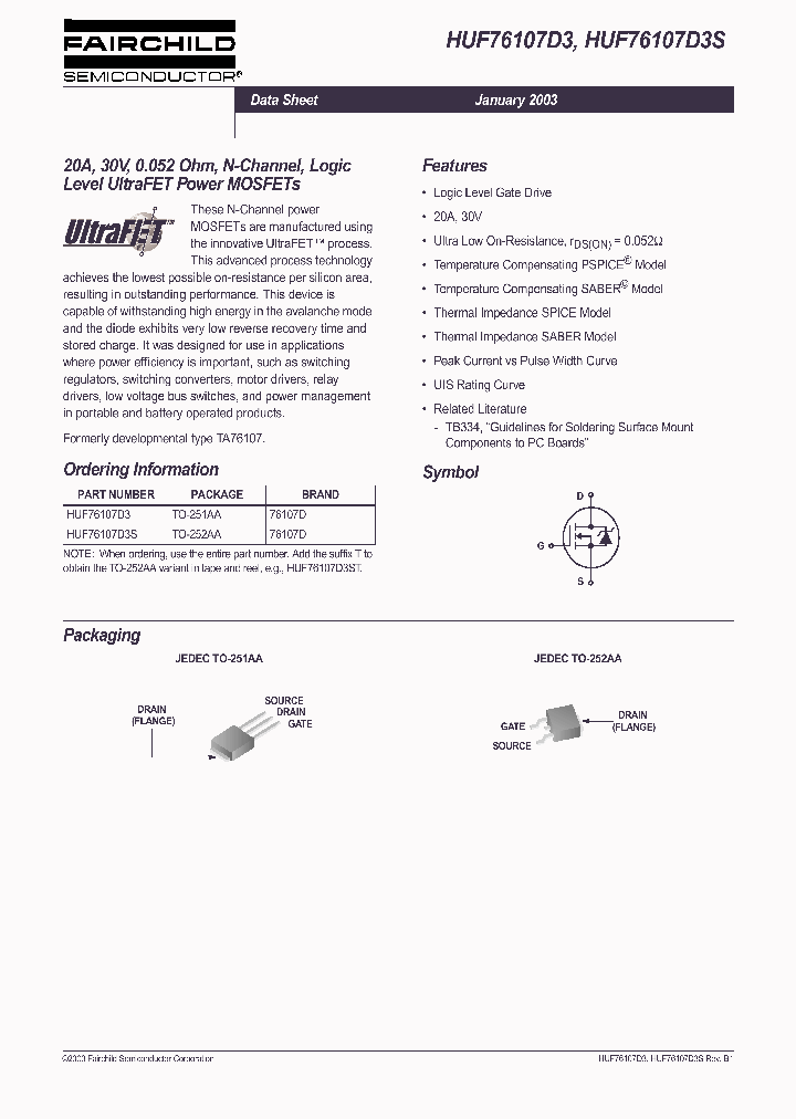 HUF76107D3_156618.PDF Datasheet