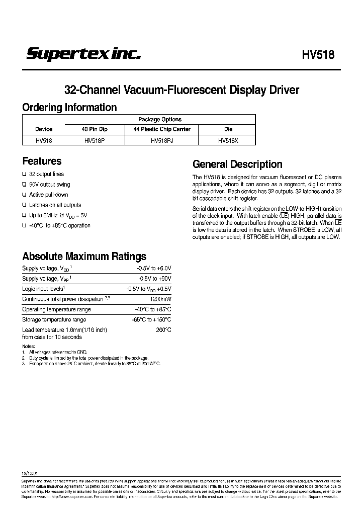 HV518P_126637.PDF Datasheet
