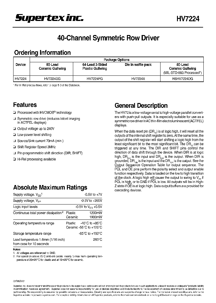 HV7224_55831.PDF Datasheet